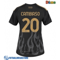 Fotballdrakt Dame Juventus Andrea Cambiaso #20 Tredjedrakt 2026-27 Kortermet